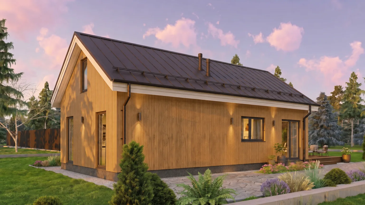 HYTTE 70.2 светлый фасад, вид 9
