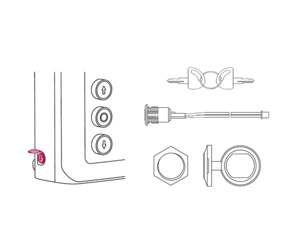 CUTR400.10-A Замок блокировки управления ALUTECH купить в Санкт-Петербурге