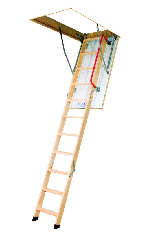 Fakro LWK 60х120х280см деревянная чердачная лестница (Факро), Лестница чердачная LWK 60х120х280 Fakro