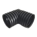 Отвод 90° дренажной трубы 110 мм  купить в Санкт-Петербурге