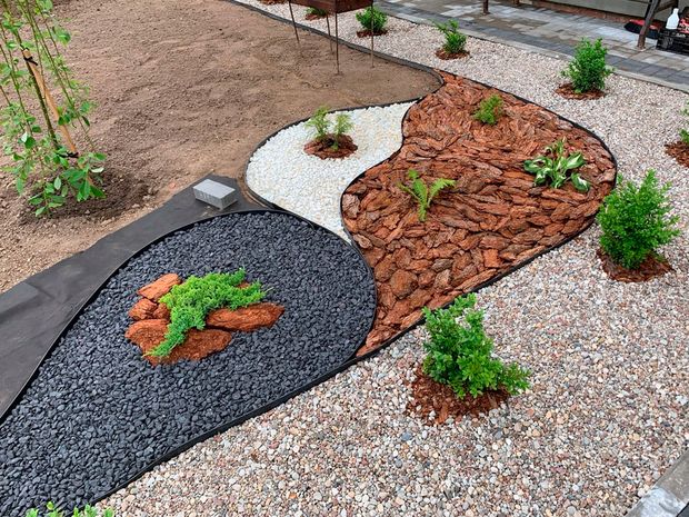 Бордюр тротуарный пластиковый Манго L10000 H55мм черный купить в Санкт-Петербурге