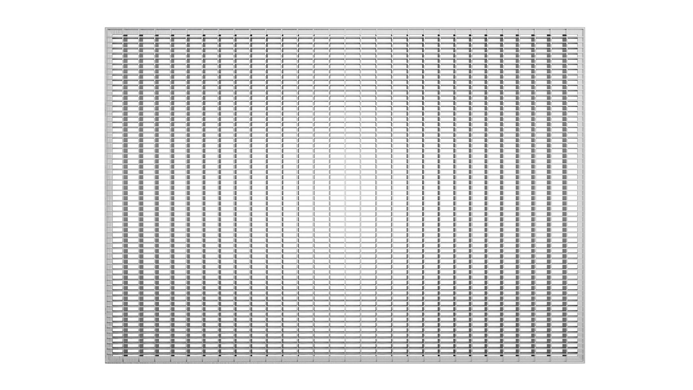 Настил прессованный P 700х1000х30мм ОЦ с яч.33х11мм купить в Санкт-Петербурге