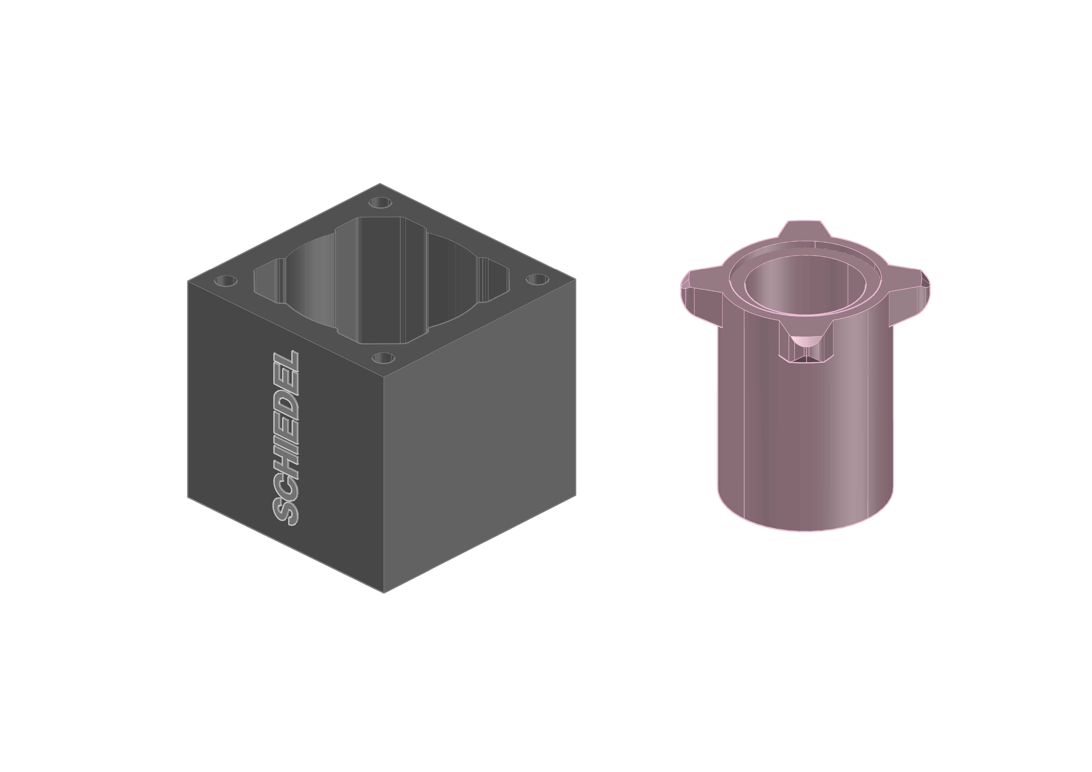 ISOTOR Комплект дымохода с диффузорами 0,33м Ø16см, Schiedel, чёрный