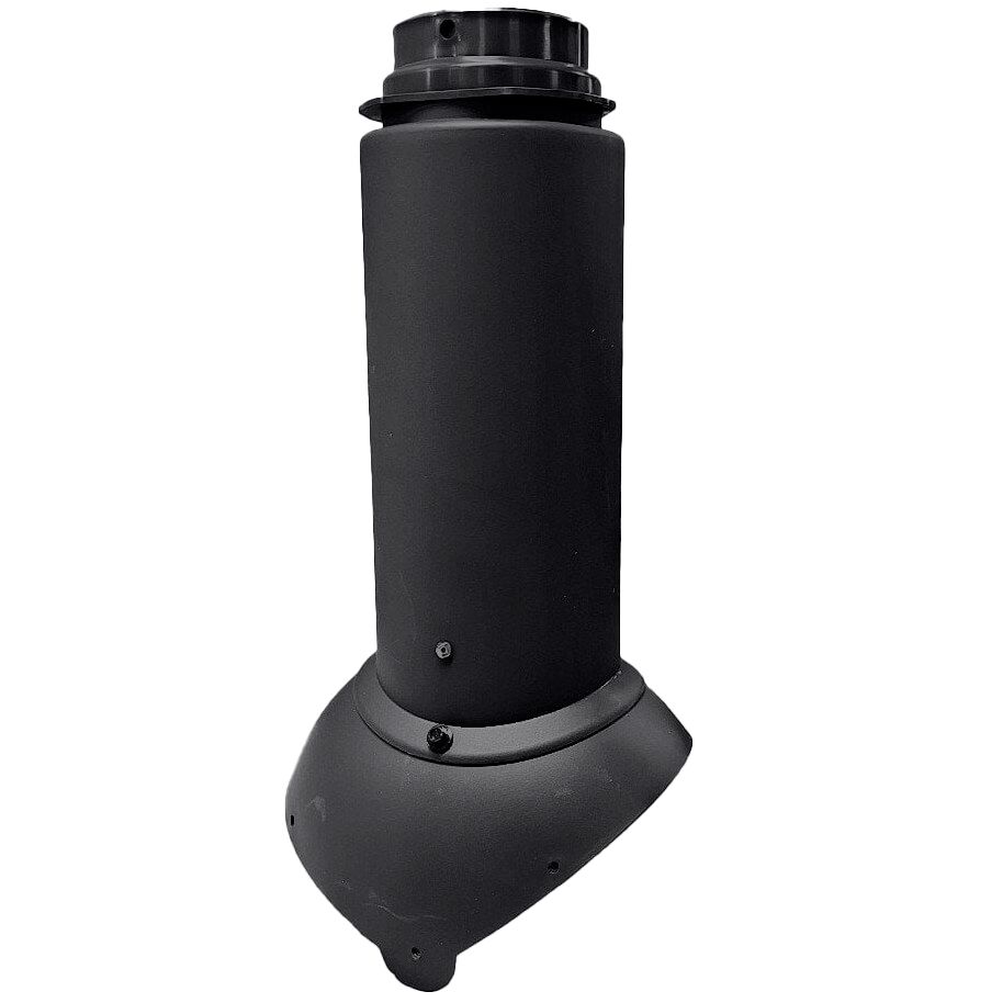 Krovent Pipe-VT IS Выход канализации 110/125is, 9005 (чёрный)