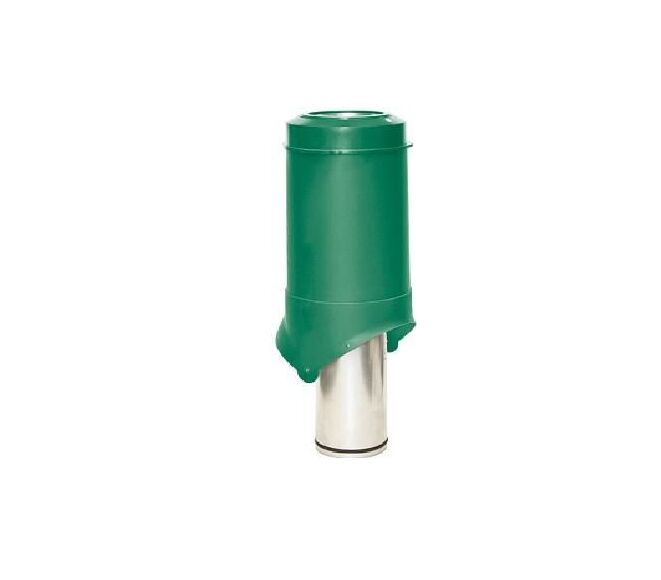 Krovent Pipe-VT IS Выход вентиляции 125/изол./500(изолированный), 6005 (зелёный) купить в Москве Krovent Pipe-VT IS Выход вентиляции 125/изол./500(изолированный), 6005 (зелёный)