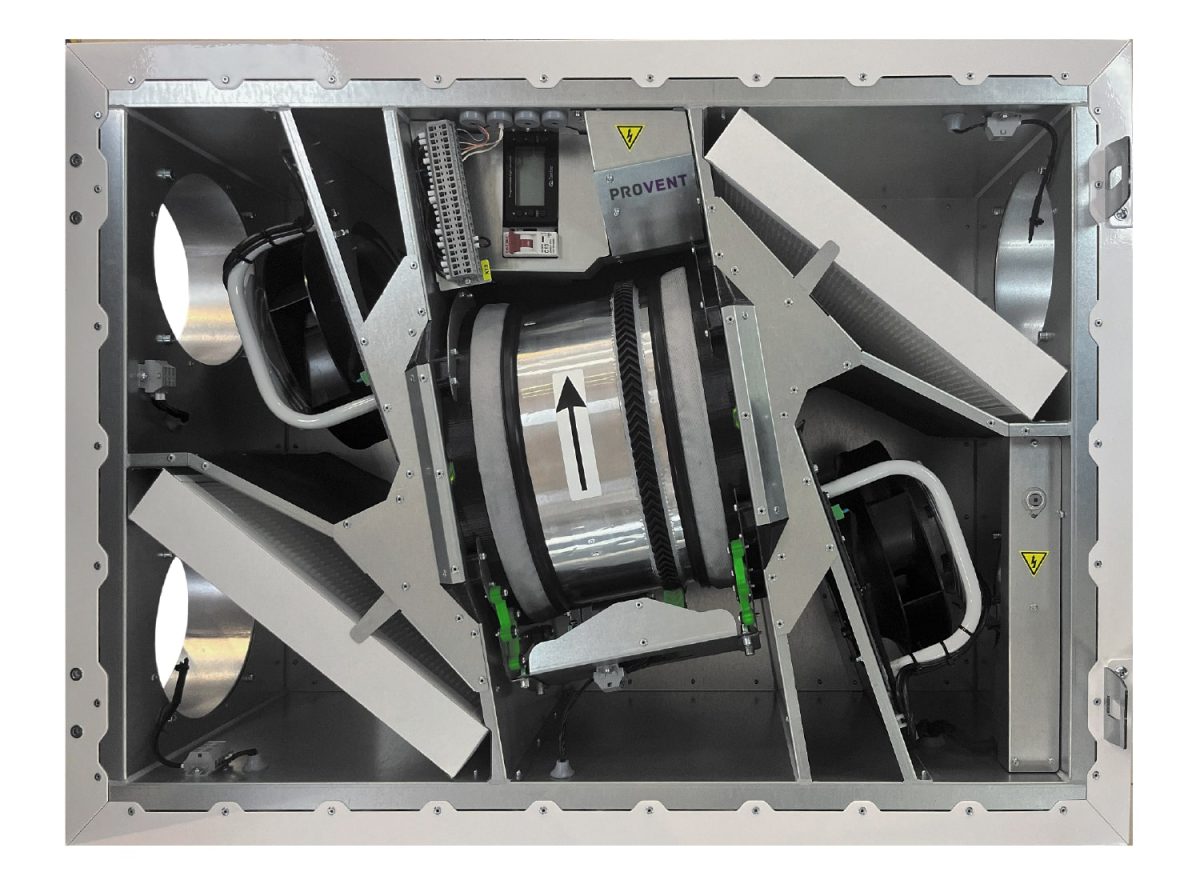 Alpha 400 Compact ПВУ горизонтальная с роторным рекуператором Provent купить в Москве Alpha 400 Compact ПВУ горизонтальная с роторным рекуператором Provent