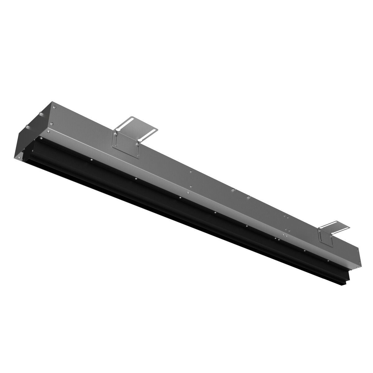 Щелевой диффузор в гипрок с КСД на 6 прямых выходов VPNDG/F 1500/75х6 Provent, серый купить в Москве Щелевой диффузор в гипрок с КСД на 6 прямых выходов VPNDG/F 1500/75х6 Provent, серый