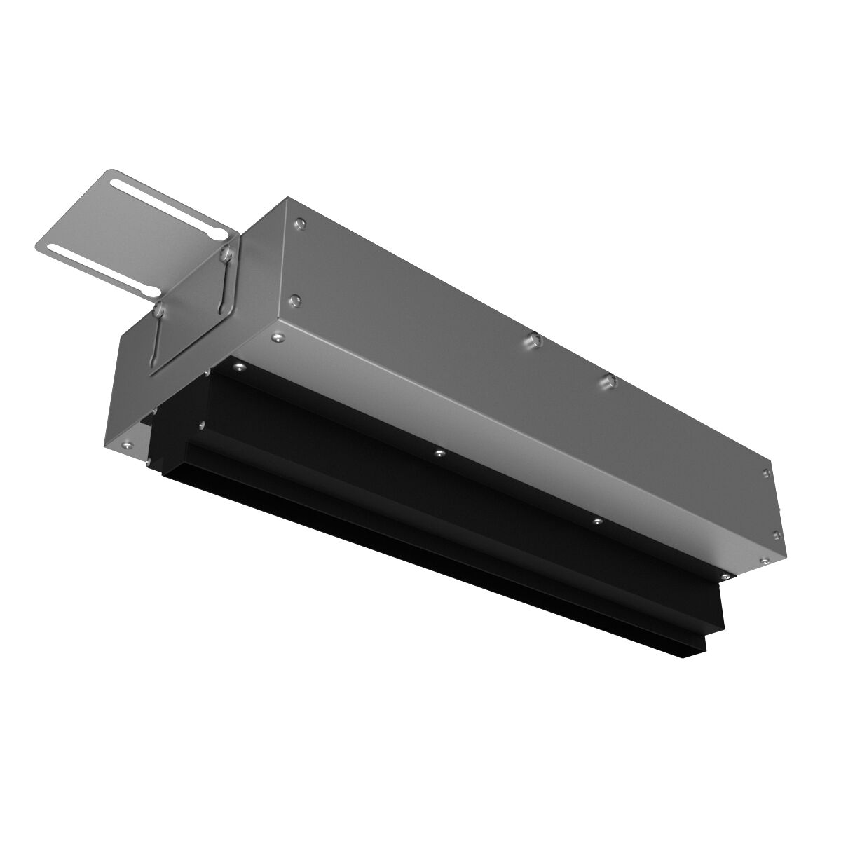 Щелевой диффузор в гипрок с КСД на 2 прямых выхода VPNDG/F 500/75x2 Provent, серый купить в Москве Щелевой диффузор в гипрок с КСД на 2 прямых выхода VPNDG/F 500/75x2 Provent, серый