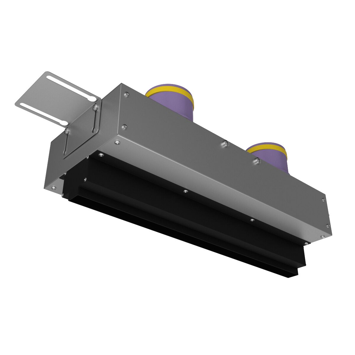 Щелевой диффузор в гипрок с КСД на 2 прямых выхода VPNDG/F 500/75x2 Provent купить в Москве Щелевой диффузор в гипрок с КСД на 2 прямых выхода VPNDG/F 500/75x2 Provent