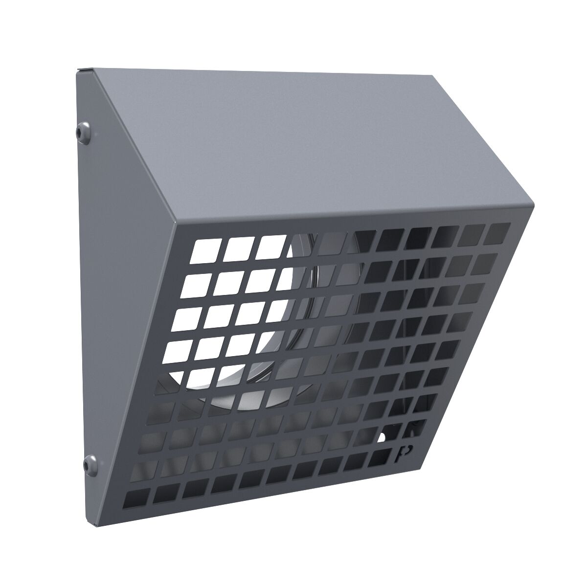 Решетка фасадная с колпаком STF 125G серый 7024 Provent купить в Санкт-Петербурге