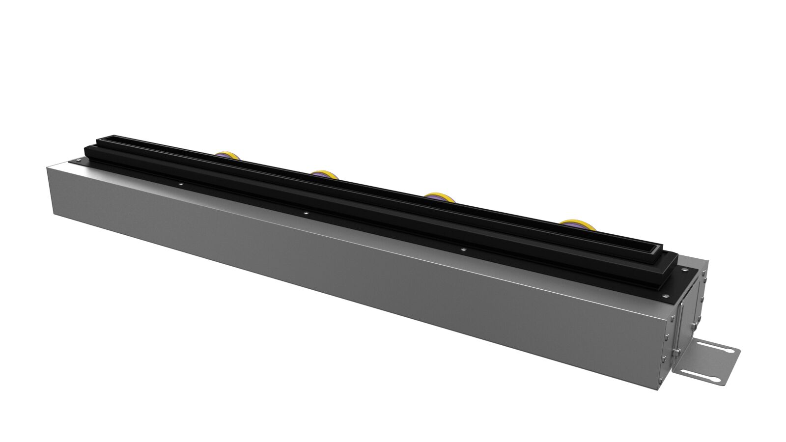 Щелевой диффузор для натяжного потолка с КСД на 4 выхода VPND 1000х25/90х4 Provent купить в Санкт-Петербурге