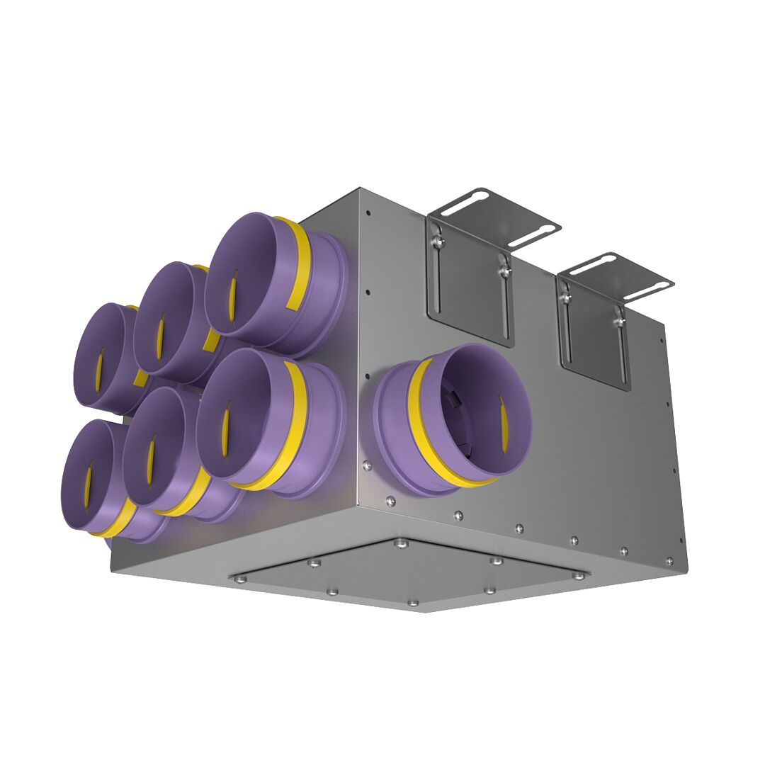 Коллектор металлический на 8 выходов KV 200/90x8 Provent, Коллектор металлический на 8 выходов KV 200/90x8 Provent купить в Москве Коллектор металлический на 8 выходов KV 200/90x8 Provent, Коллектор металлический на 8 выходов KV 200/90x8 Provent