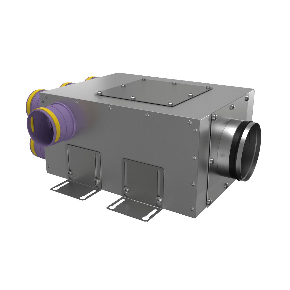 Коллектор металлический на 8 выходов KV 125/75x8 Provent