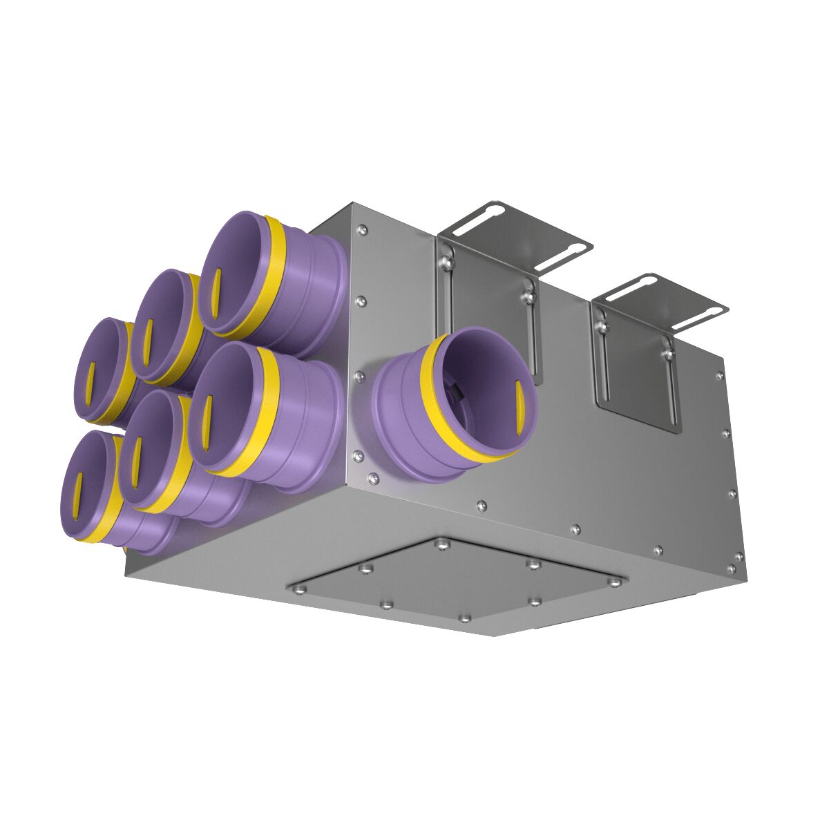 Коллектор металлический на 8 выходов KV 160/75x8 Provent, Коллектор металлический на 8 выходов KV 160/75x8 Provent купить в Москве Коллектор металлический на 8 выходов KV 160/75x8 Provent, Коллектор металлический на 8 выходов KV 160/75x8 Provent