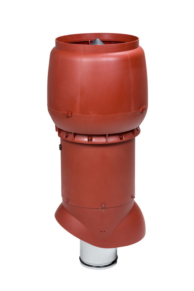 Теплоизолированный вентиляционный выход  XL-160/300/700 Vilpe, красный (аналог RR29, RAL 3009)