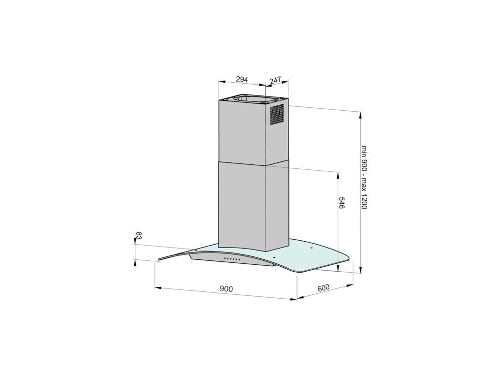 <b>eIH-61 90 cm SAVO inox</b><br>Premium<br><small style=