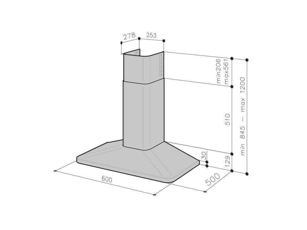 <b>CH-52 60 cm SAVO white</b><br>Premium<br><small style=