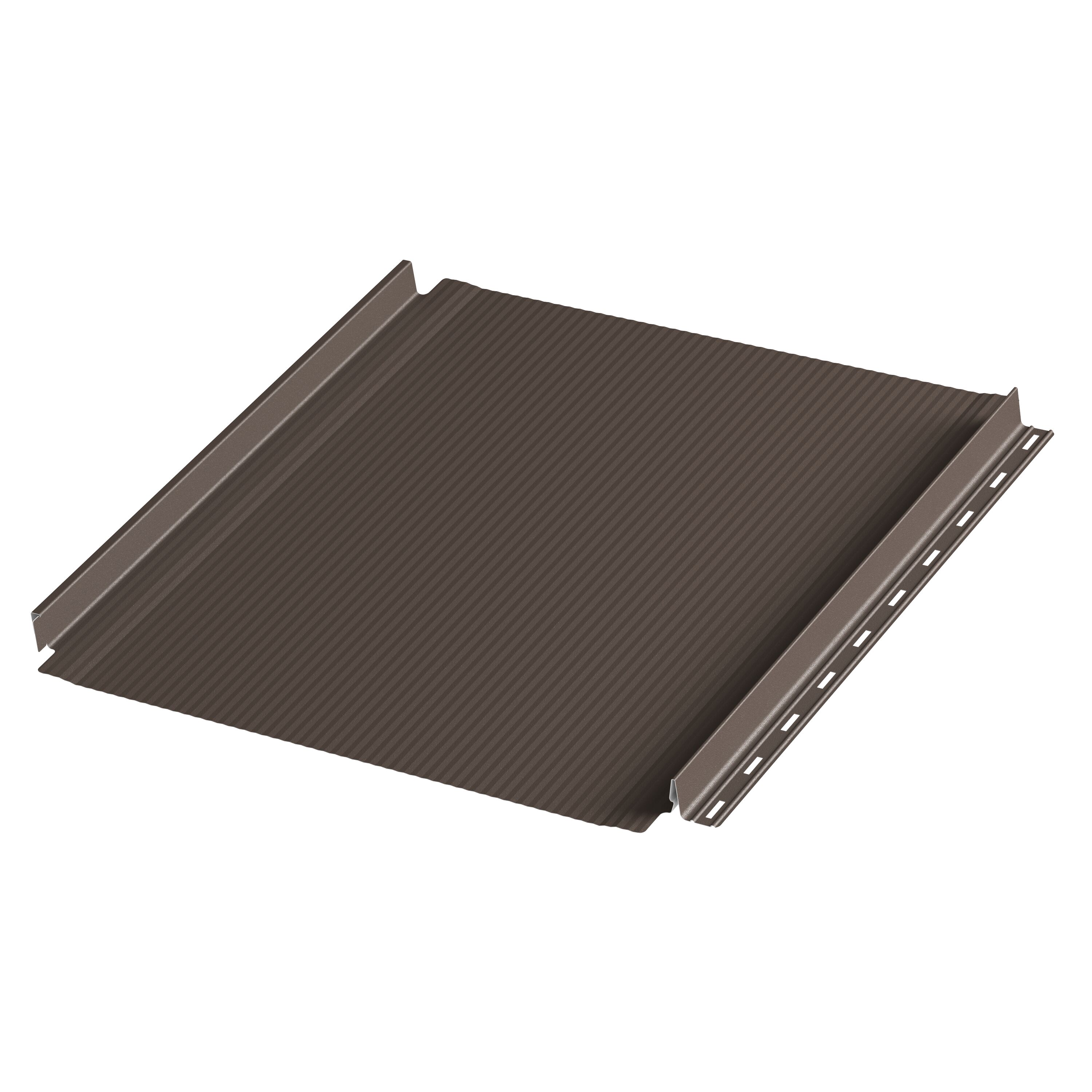 Фальцевая панель AQUACLICK Бриз 0.50мм Zn275 PU Matt с подгибом {длины по списку} купить в Санкт-Петербурге