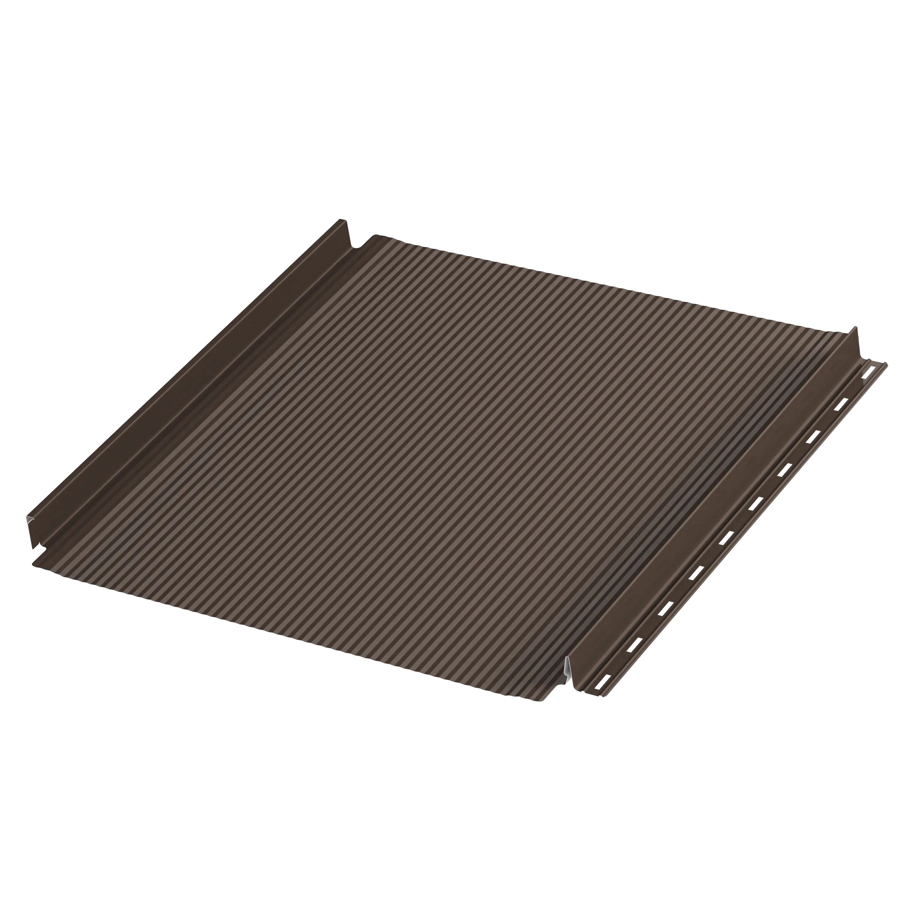 Фальцевая панель AQUACLICK Бриз 0.50мм Zn140 ПЭ без подгиба {длины по списку} купить в Санкт-Петербурге