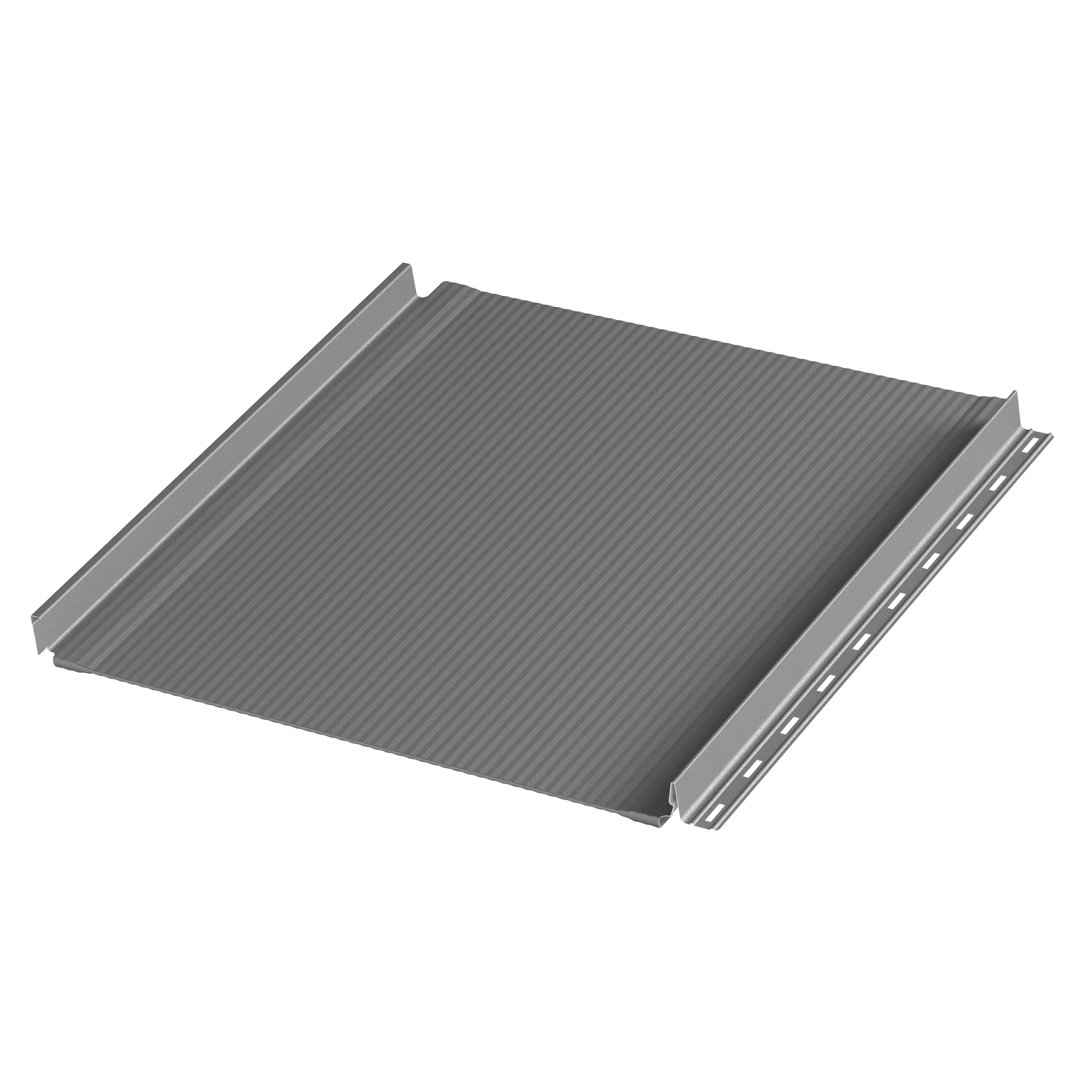 Фальцевая панель AQUACLICK Бриз 0.50мм Zn275 PU Matt с подгибом {длины по списку} купить в Санкт-Петербурге