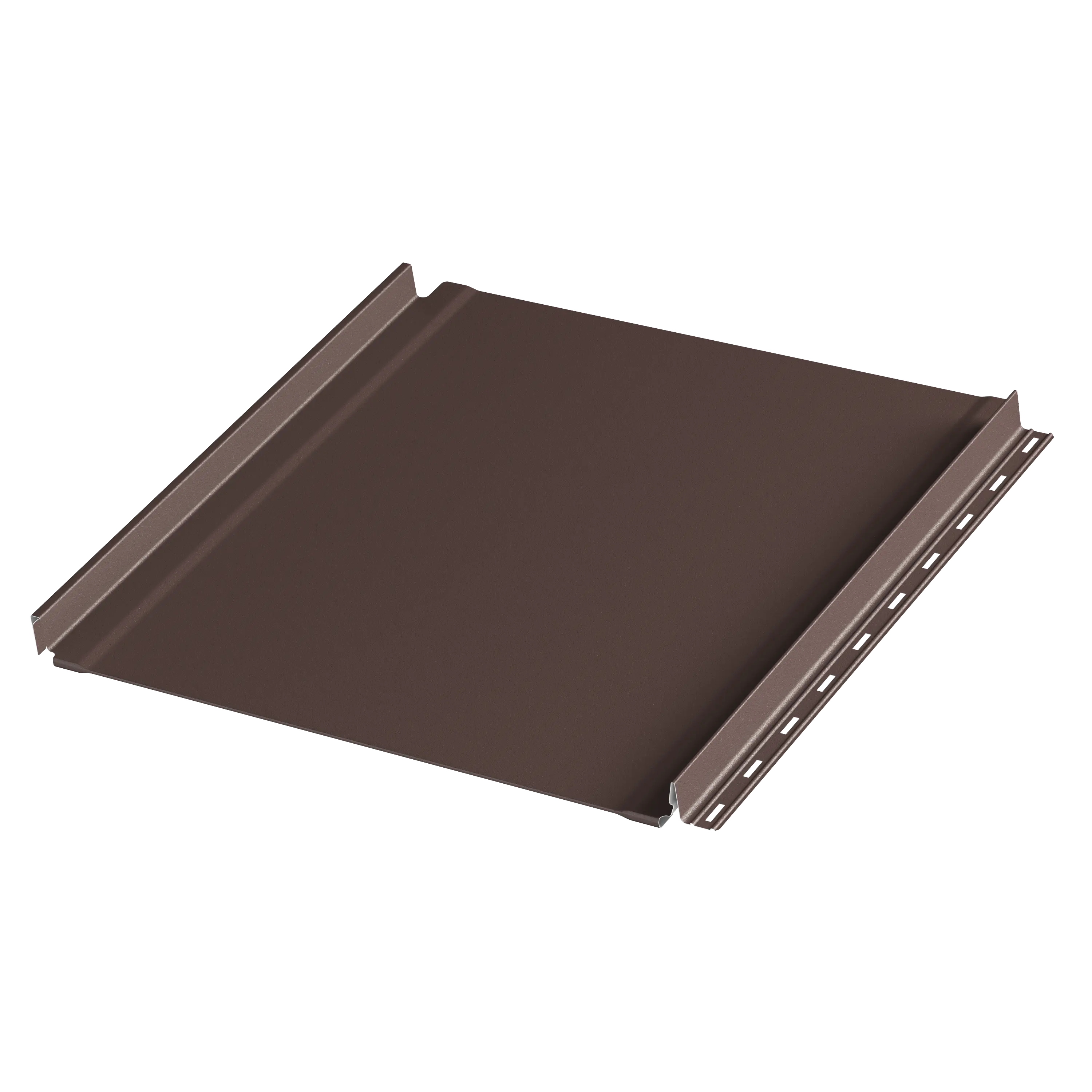 Фальцевая панель AQUACLICK Эталон 0.50мм Zn275 PU Matt с подгибом {длины по списку} купить в Санкт-Петербурге