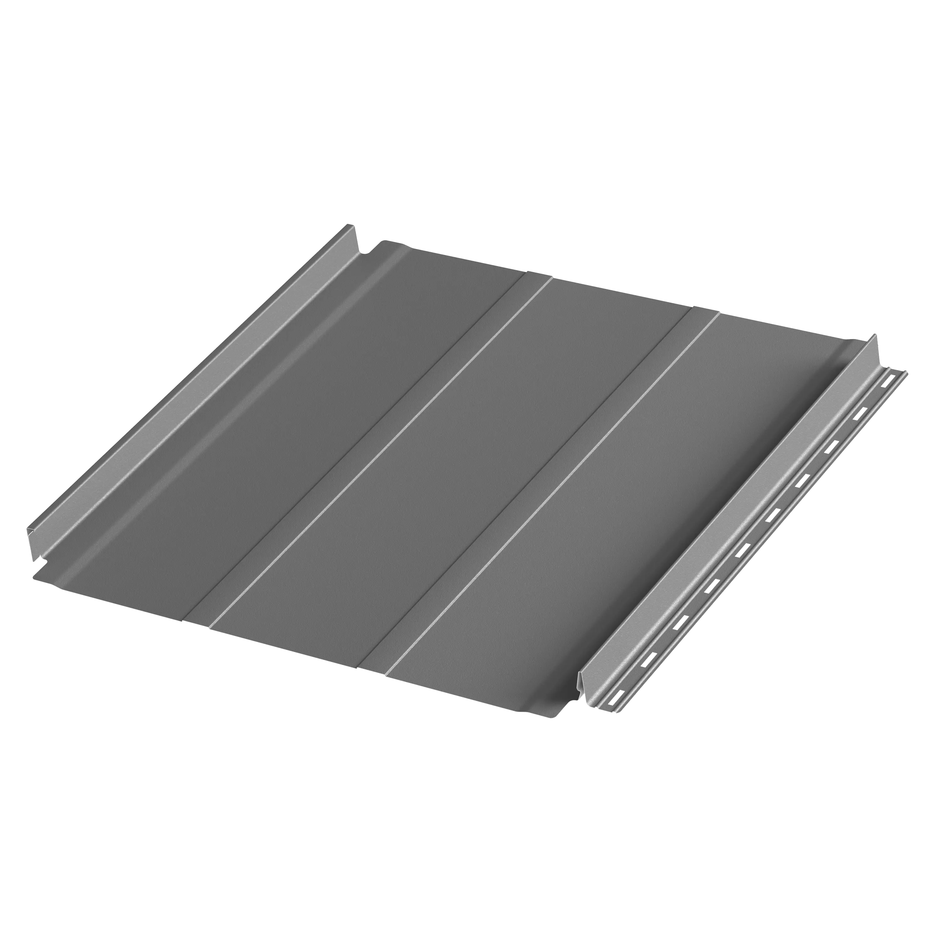 Фальцевая панель AQUACLICK Силуэт-2 0.50мм Zn275 PU Matt без подгиба {длины по списку} купить в Санкт-Петербурге