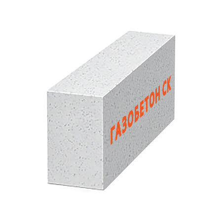 Перегородочный Газобетонный блок СК D600 (B3.5) толщина 150 мм гладкий купить в Санкт-Петербурге