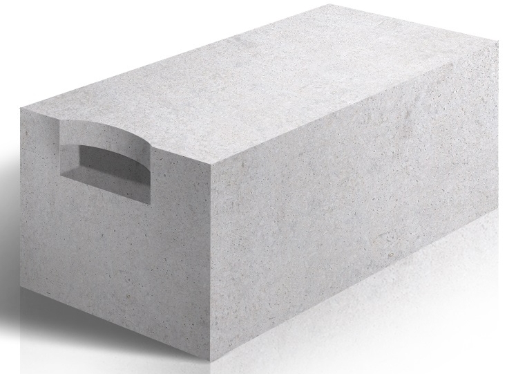 Блоки из газобетона ЛСР D600 / 375 гладкий+ручные захваты КГЗ купить в Санкт-Петербурге