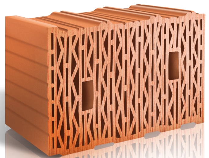 ЛСР Камень 10.7 NF ТЕПЛЫЙ рядовой поризованный. крупноформатный блок купить в Санкт-Петербурге