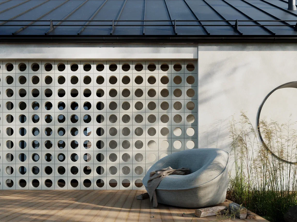 Блок архитектурный Planet (Плэнет)-90 250х250мм Nokkel купить в Санкт-Петербурге