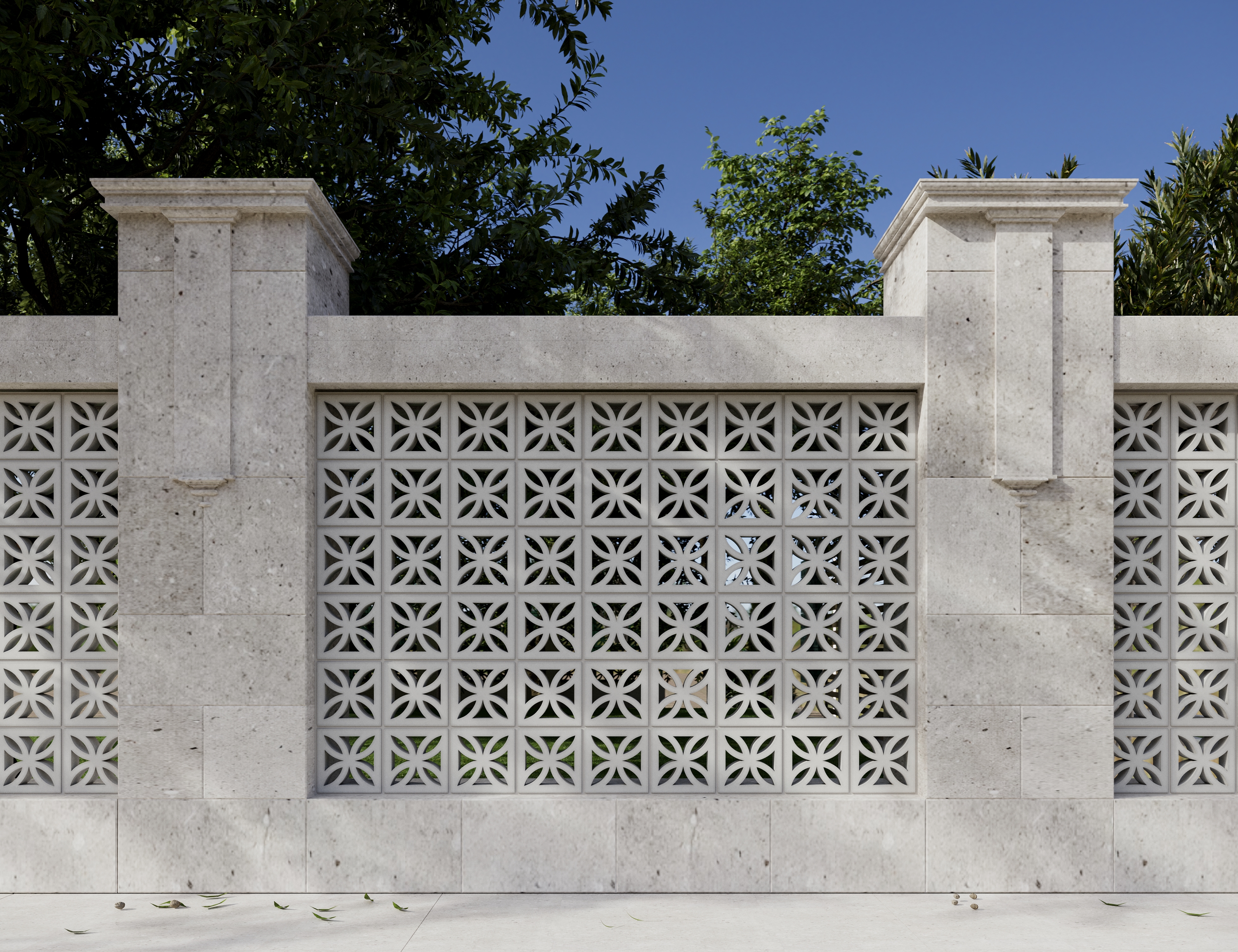 Блок архитектурный Icon (Айкон)-90 под покраску 250х250мм Nokkel купить в Санкт-Петербурге