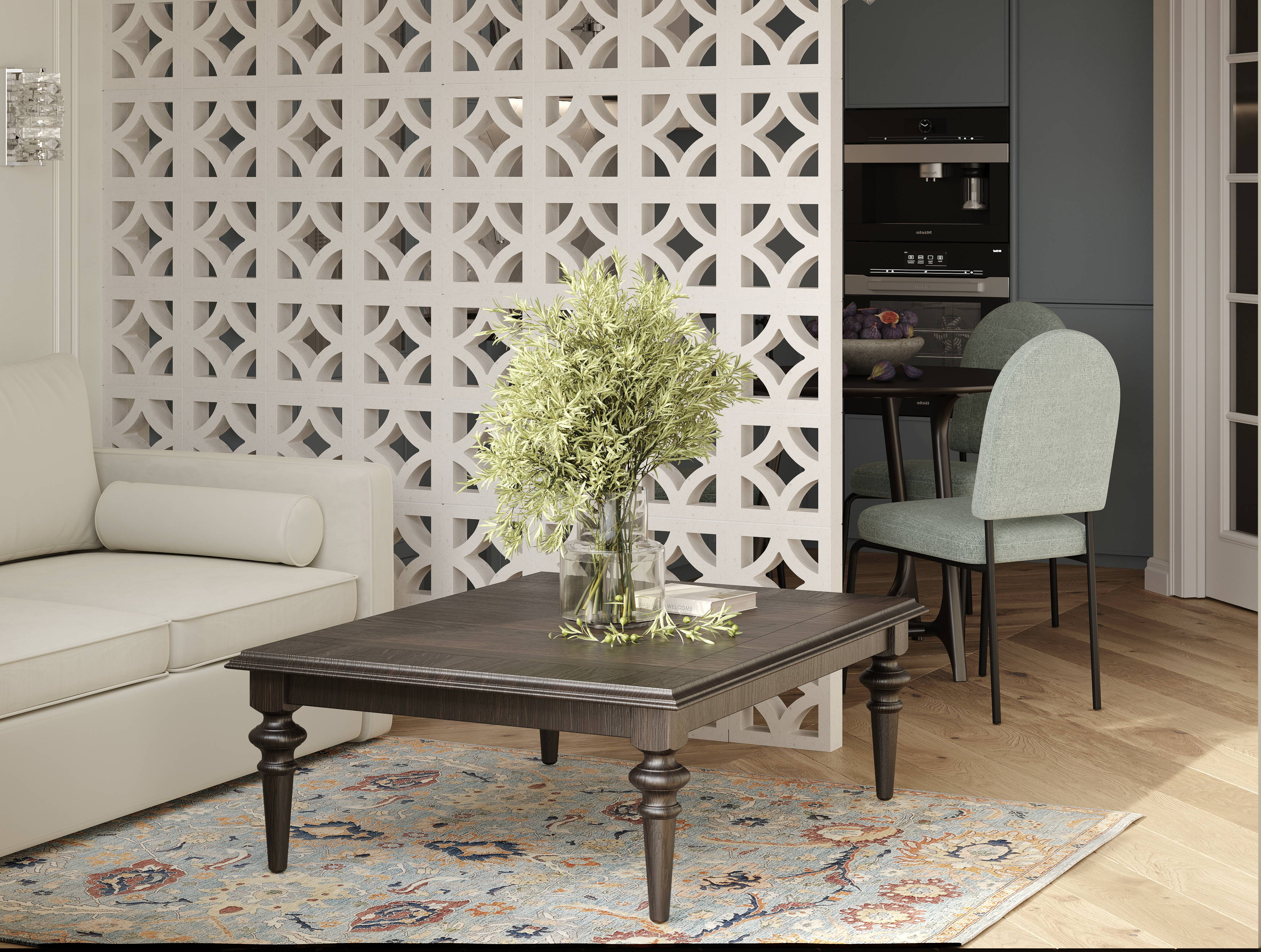 Блок архитектурный шлифованный Stone (Стоун)-50 LUX серый 250х250мм Nokkel купить в Санкт-Петербурге