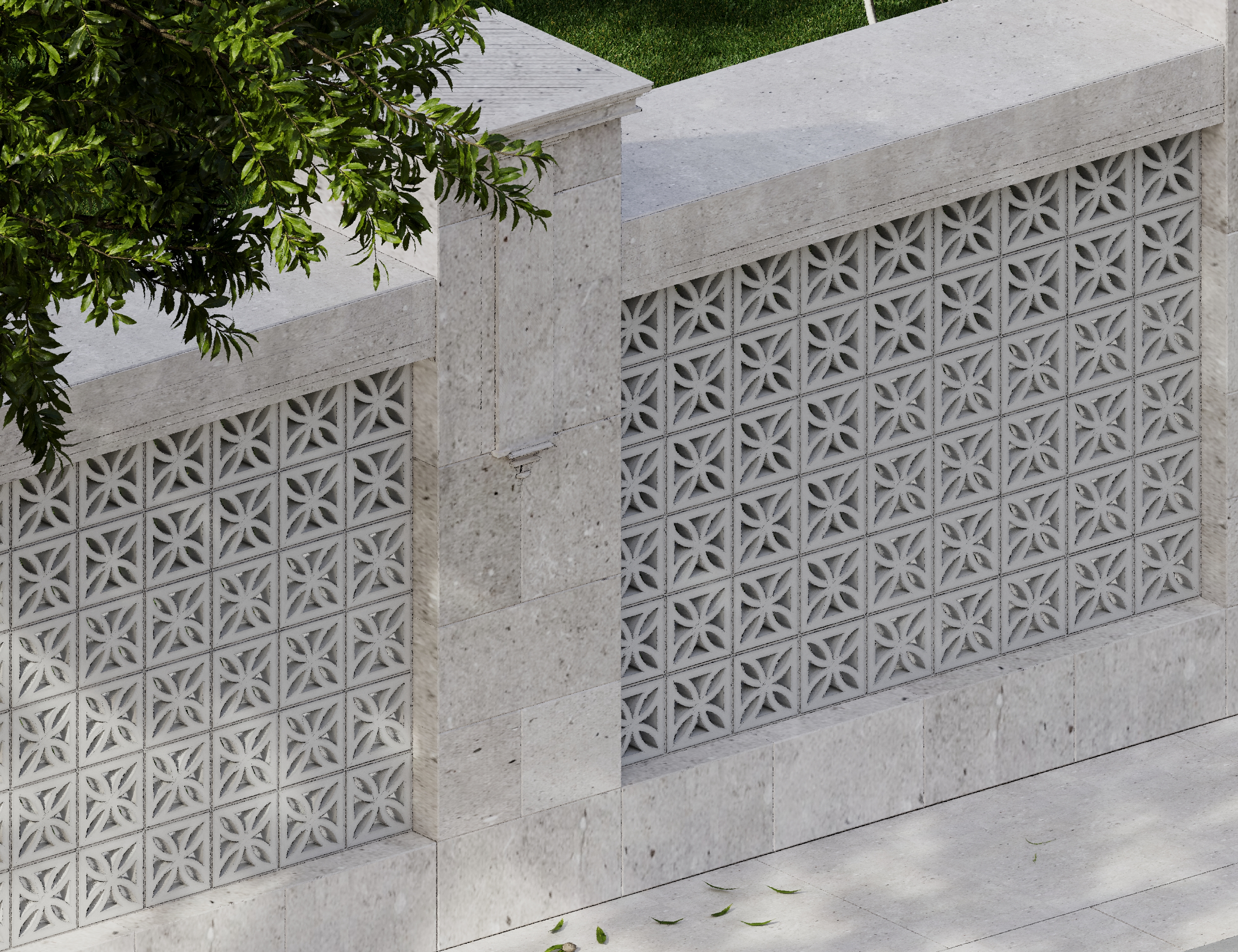 Блок архитектурный шлифованный Icon (Айкон)-50 LUX серый 250х250мм Nokkel купить в Санкт-Петербурге