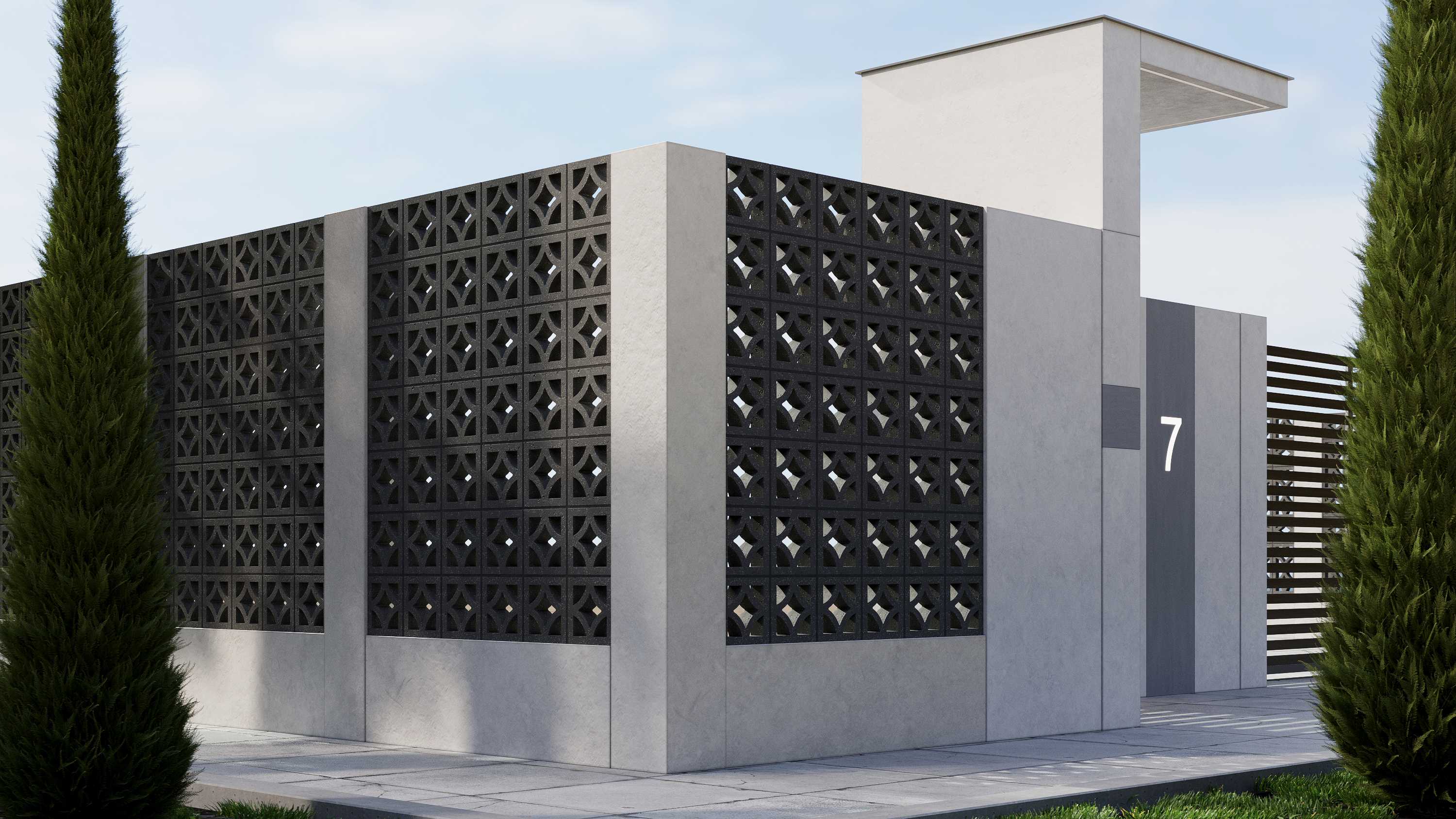 Блок архитектурный Stone (Стоун)-70 250х250мм Nokkel купить в Санкт-Петербурге