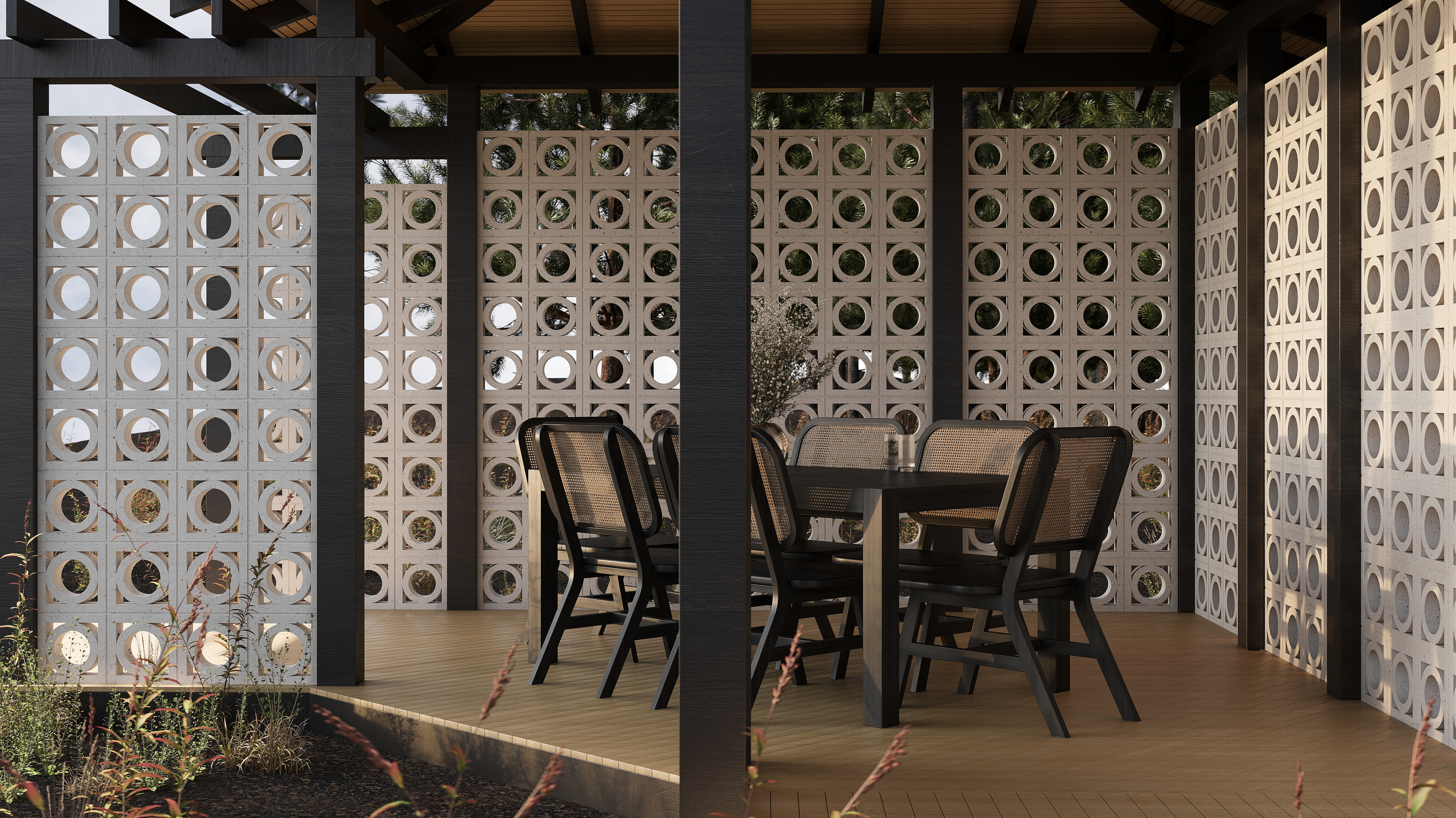 Блок архитектурный Pipe (Пайп)-70 250х250мм Nokkel купить в Санкт-Петербурге