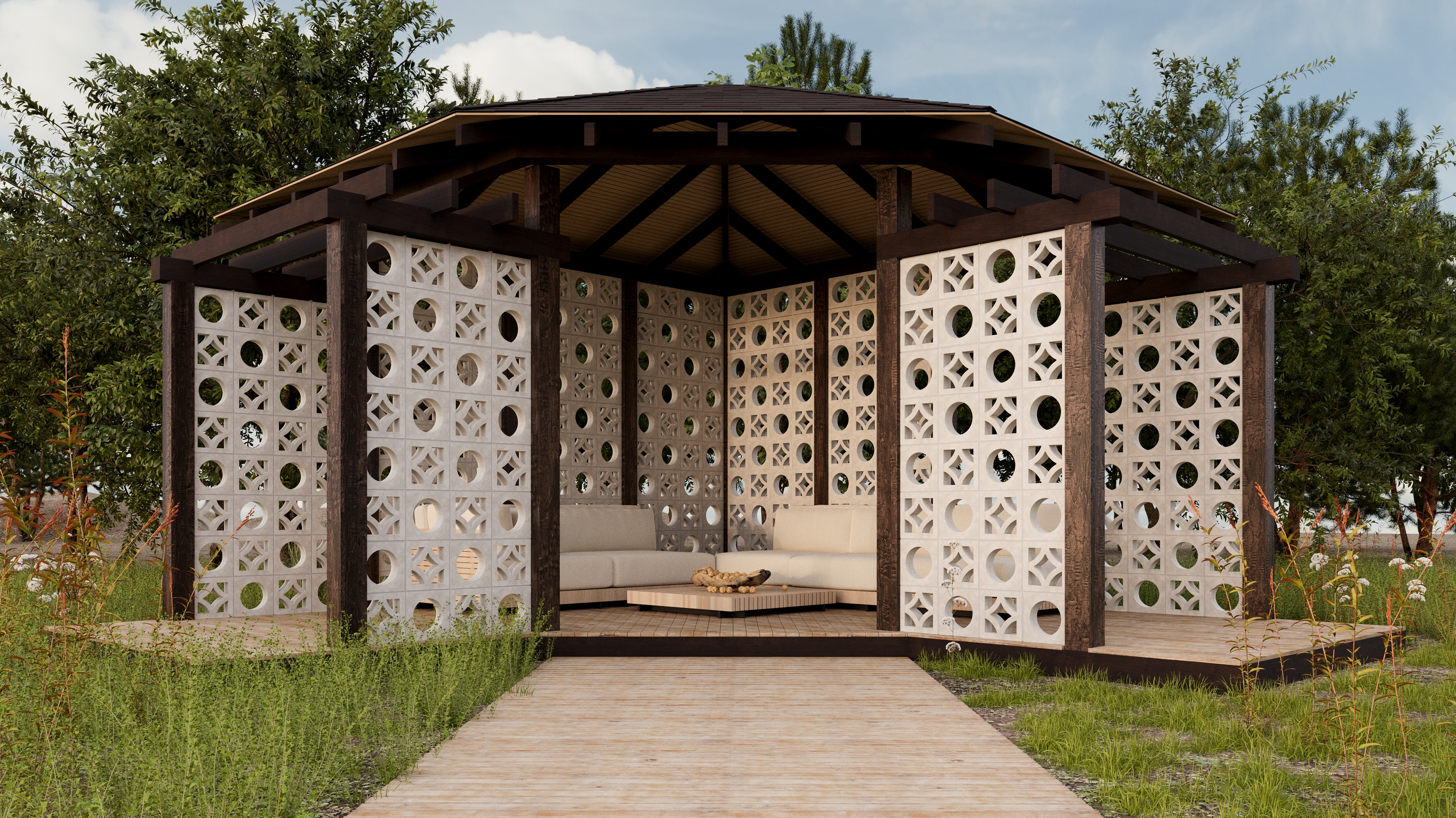 Блок архитектурный шлифованный Planet (Плэнет)-90 LUX серый 250х250мм Nokkel купить в Санкт-Петербурге