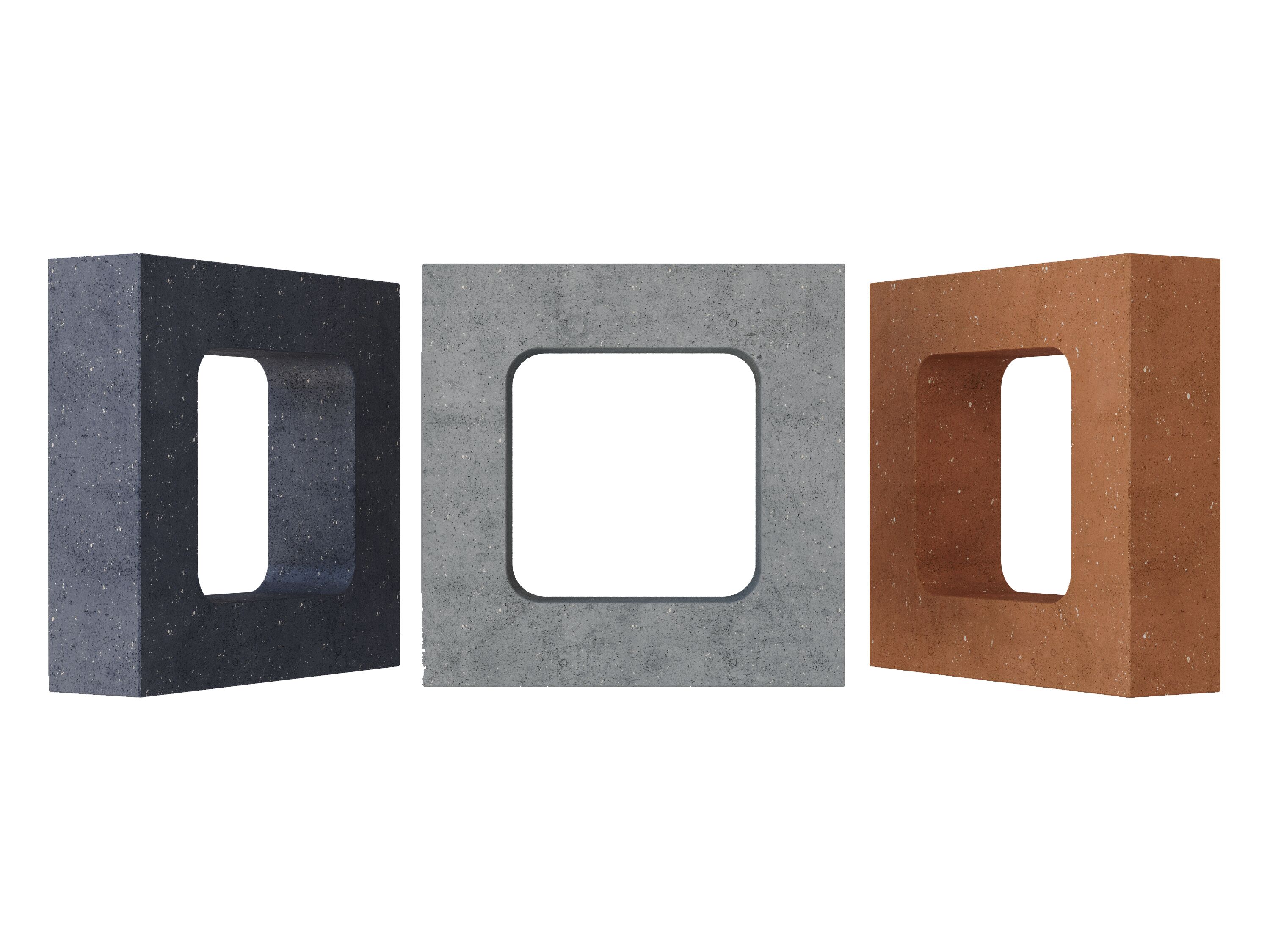 Блок архитектурный Cube (Куб)-50 под покраску 250х250мм Nokkel купить в Санкт-Петербурге