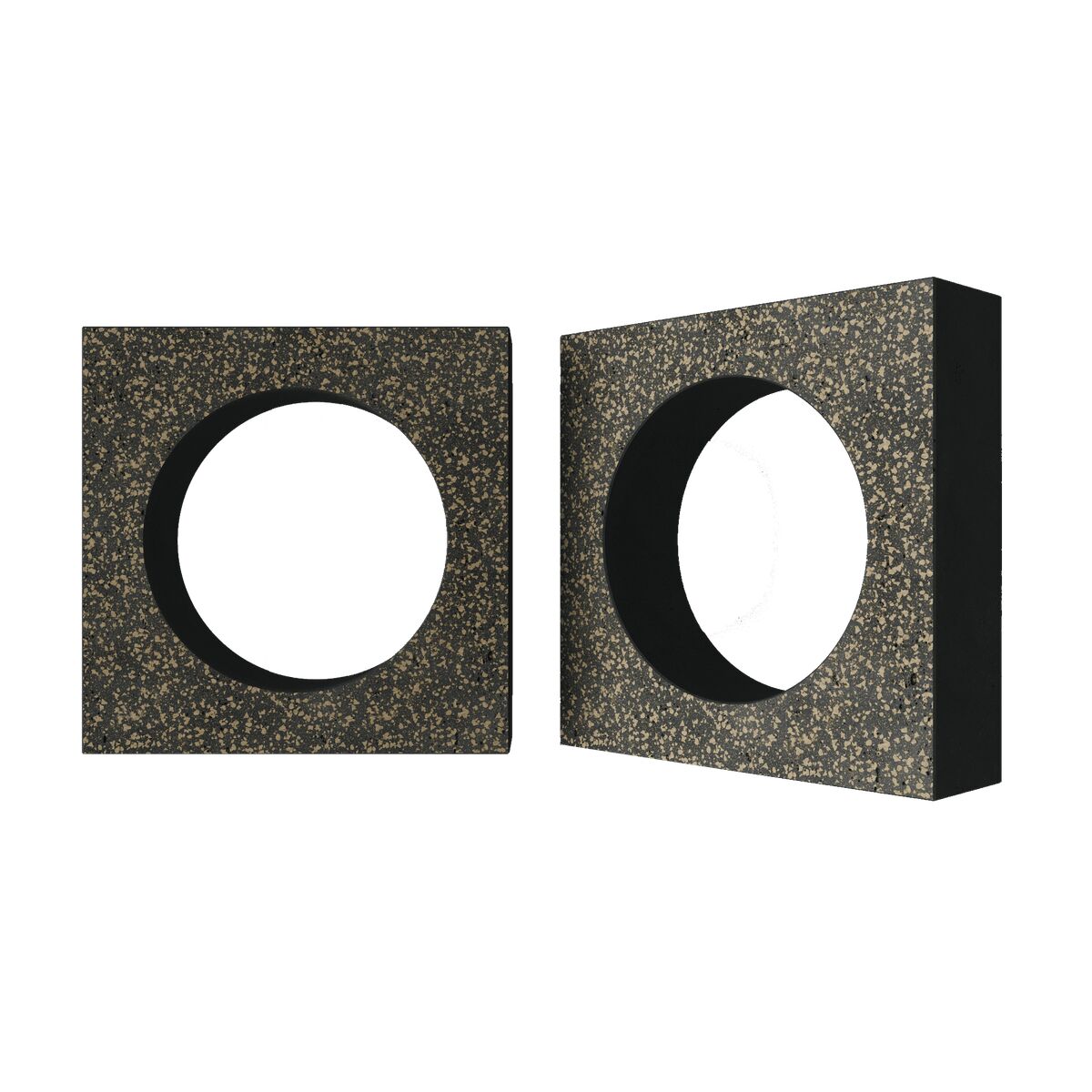 Блок архитектурный шлифованный Planet (Плэнет)-50 LUX 250х250мм Nokkel купить в Санкт-Петербурге