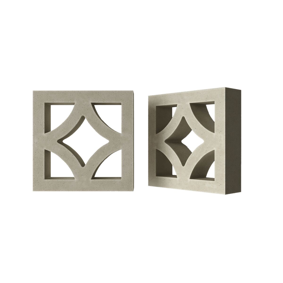 Блок архитектурный Stone (Стоун)-50 под покраску 250х250мм Nokkel купить в Санкт-Петербурге