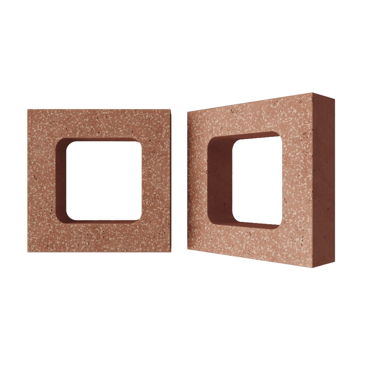 Блок архитектурный шлифованный Cube (Куб)-50 LUX 250х250мм Nokkel купить в Санкт-Петербурге