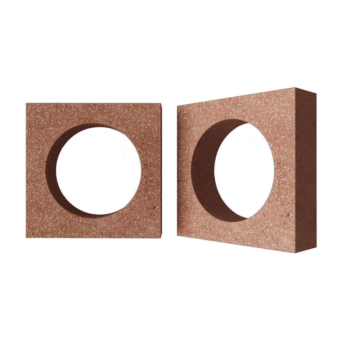 Блок архитектурный шлифованный Planet (Плэнет)-90 LUX 250х250мм Nokkel купить в Санкт-Петербурге