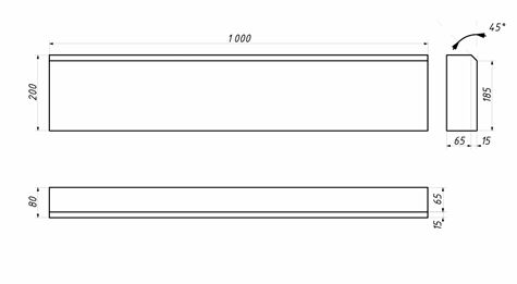 СВС Камень бордюрный БР 1000х200х80мм 45шт/пд купить в Санкт-Петербурге