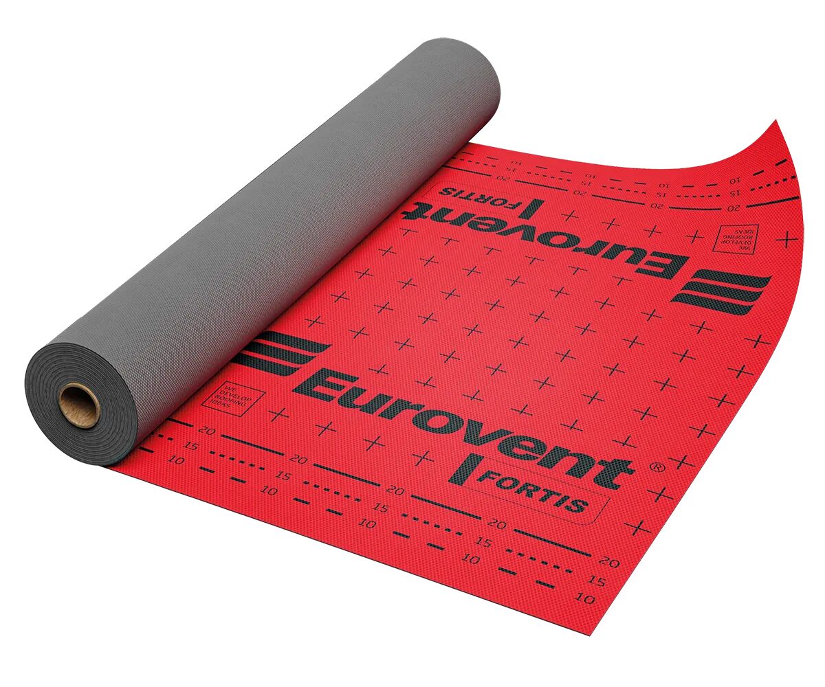 Диффузионная мембрана Eurovent Fortis 1.5х50м 75м2 купить в Москве