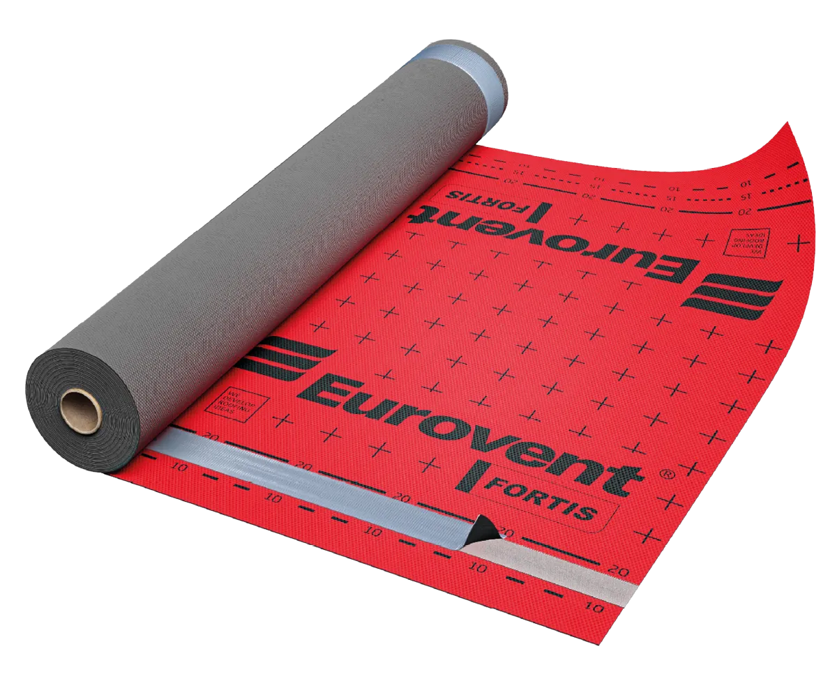 Диффузионная мембрана Eurovent Fortis 1.5х50м 75м2 купить в Москве