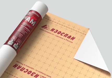 Ветрозащита Изоспан AM 1.6х9.38м 15м2 купить в Москве Ветрозащита Изоспан AM 1.6х9.38м 15м2