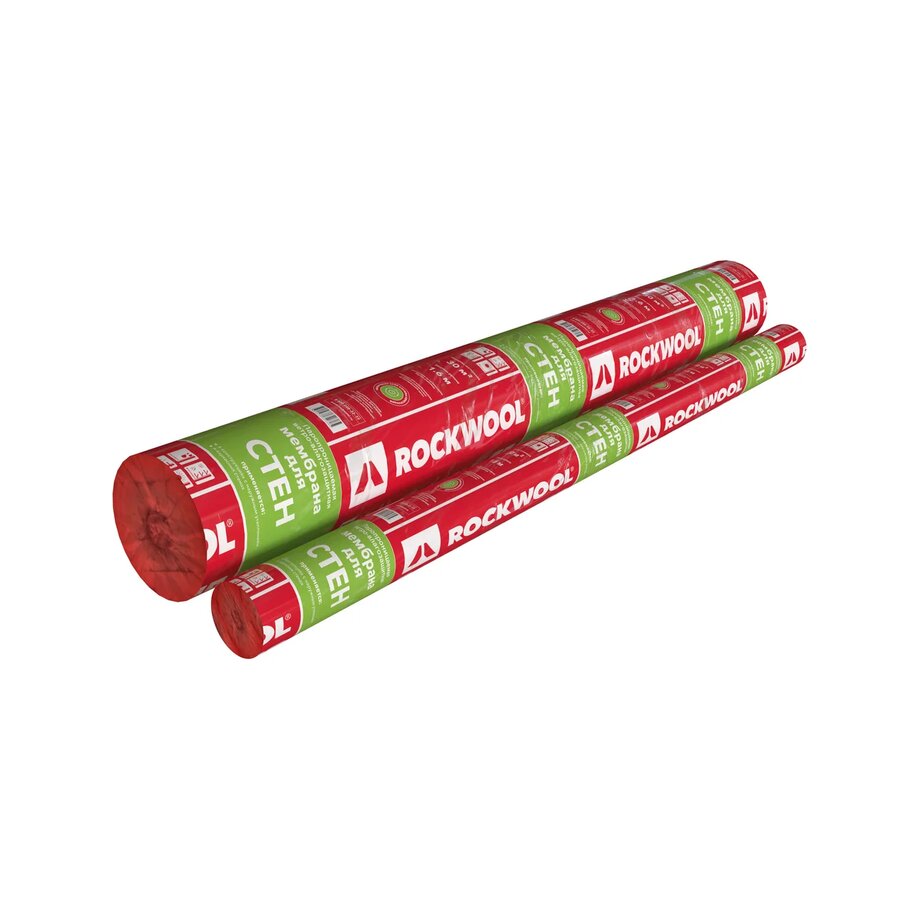 Мембрана Rockwool® для стен 1,6 х 43,75м 70м2, Ветрозащита Rockwool 1.6х43.75м 70м2