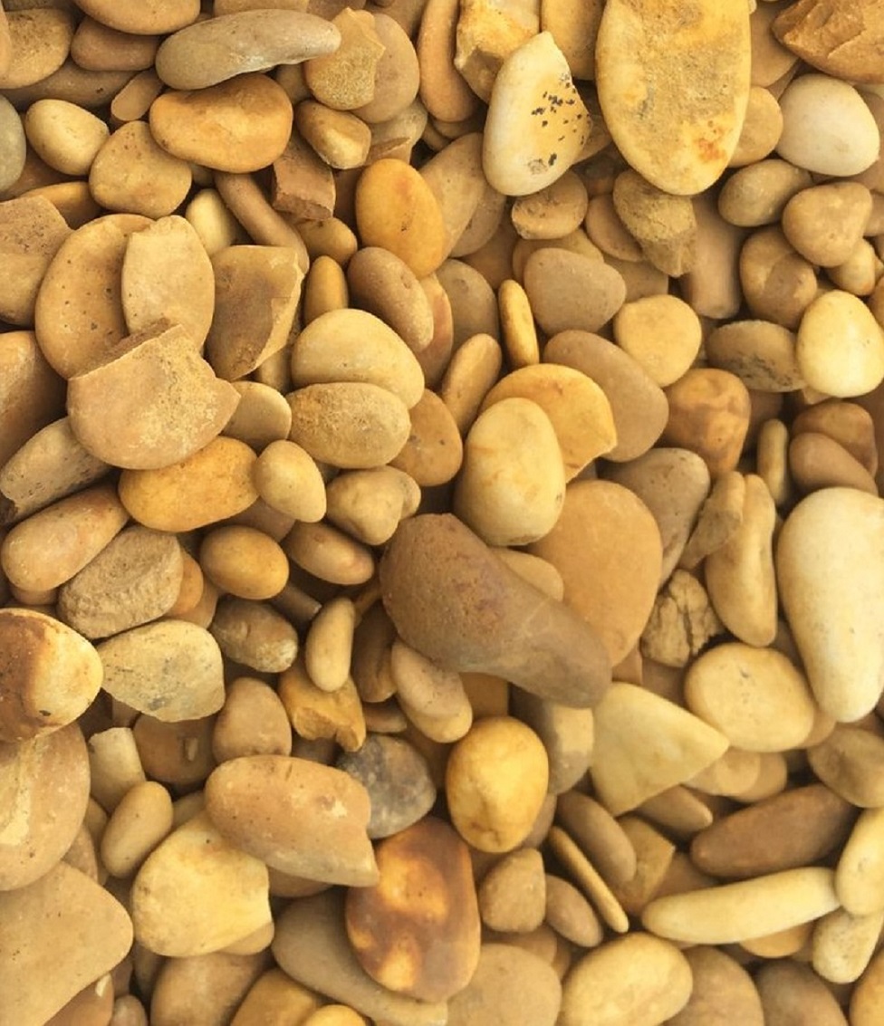 Галька реликтовая желтый 30-60мм Camonica купить в Санкт-Петербурге