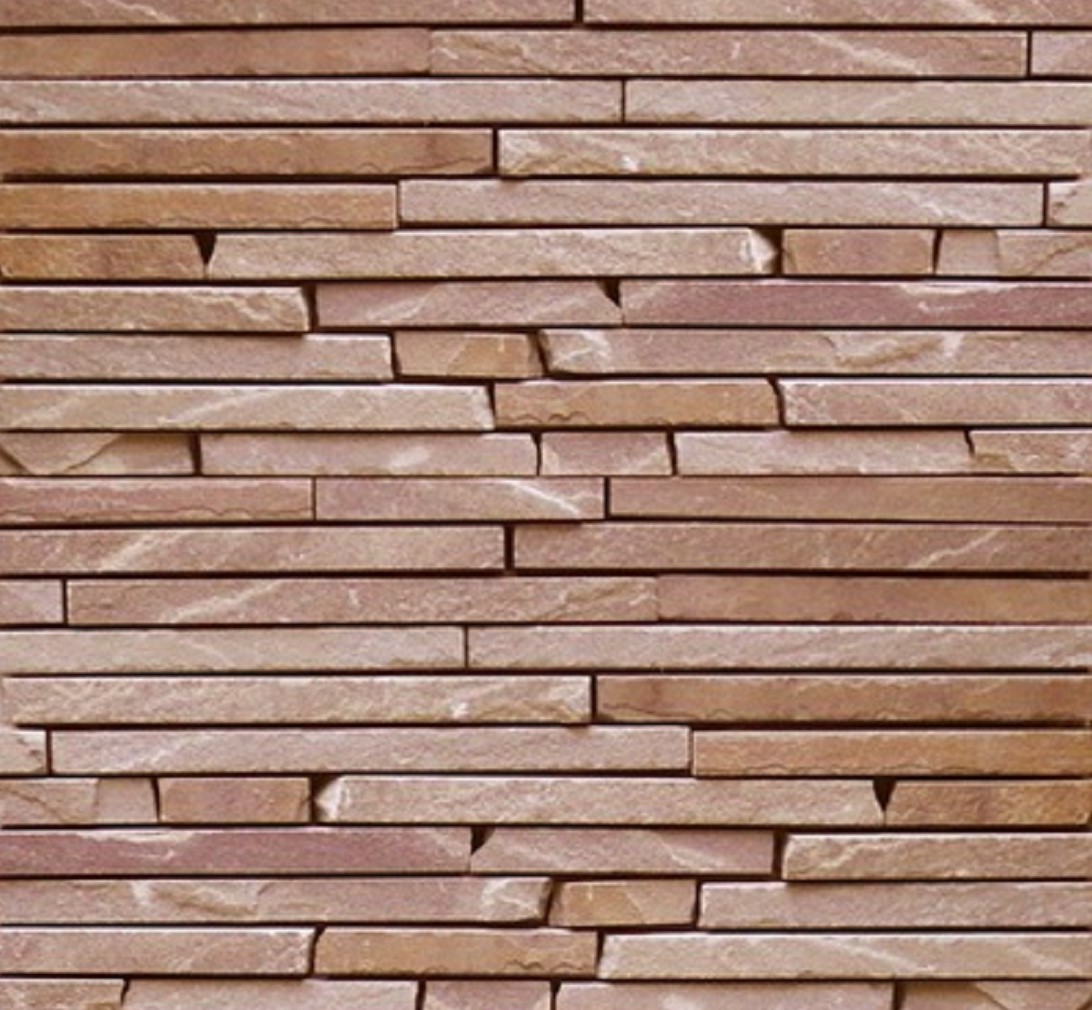 Полоска из песчаника красного обожженого 35 мм (ширина полоски) купить в Санкт-Петербурге