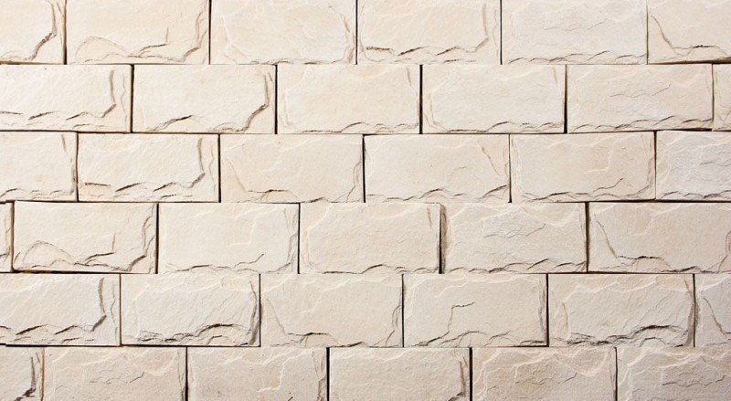 Искусственный камень Лайт Сланец мини 195х95мм белый 1м2 CraftStone купить в Санкт-Петербурге