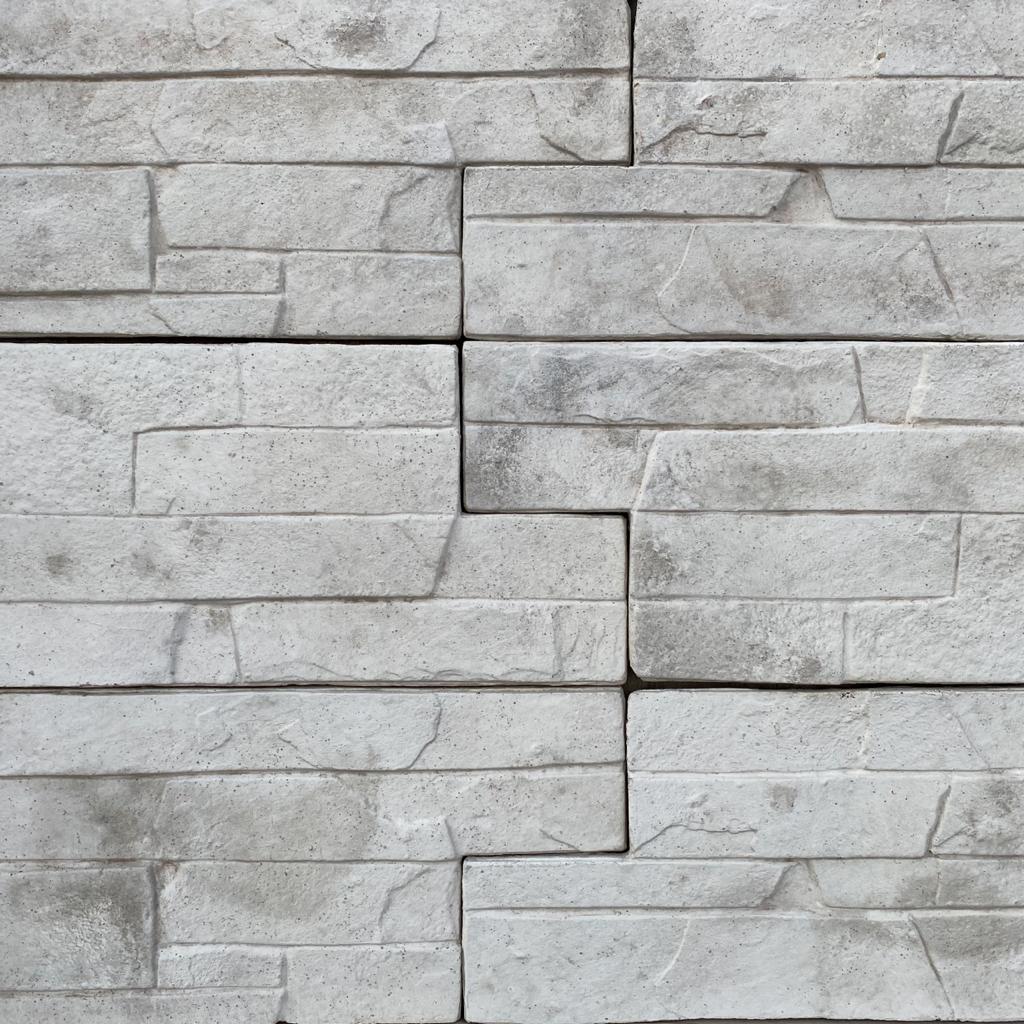 Искусственный камень Лайт Скалистый пласт белый 1.2м2 CraftStone купить в Санкт-Петербурге